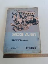 catalogo parti ricambio originale Fiat motore 203 A/61 1965 ( Fiat 682 690 )