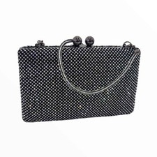 Borsetta Donna Pochette Gioiello Da Sera Strass Cerimonia Clutch Party Annaluna