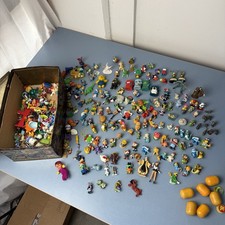 Lotto 200+ Sorpresine Ferrero Kinder Giochini Mini Figure Personaggini Misti 90'