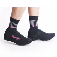  1 paio uomo donna scarpe da ciclismo impermeabili coperte calde da esterno