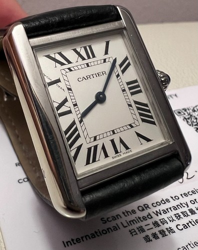 Cartier tank solo - tank, ref
