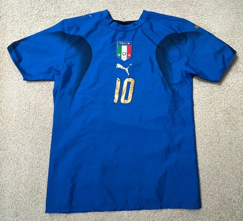 Maglia italia totti puma - #10,