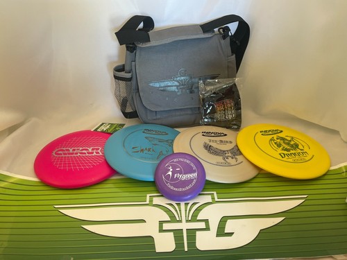 Fly green disc - golf, disk