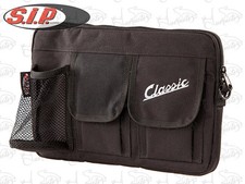 BORSA PORTAOGGETTI NERA SIP SPORTELLO BAULETTO ANTERIORE PER VESPA E LAMBRETTA