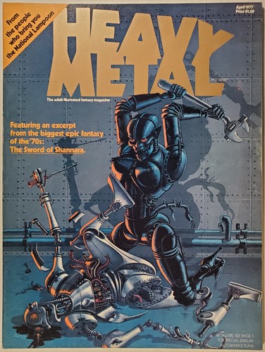 Heavy metal magazine - metal,