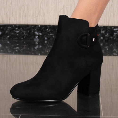 Donna scamosciato tacco alto - tacco,