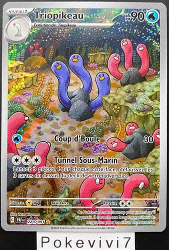 Carte pokemon triopikeau - carte,