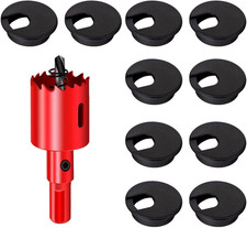 10 Pezzi Passacavi Scrivania