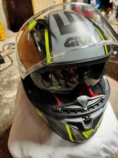 CASCO INTEGRALE GIVI 50.6 STOCCARDA BLADES TITANIOTg.S VISIERA INTERNA PARASOLE