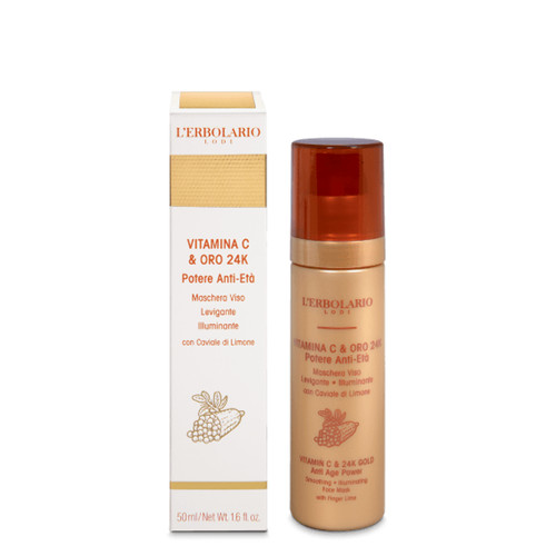Maschera viso vitamina oro - viso,
