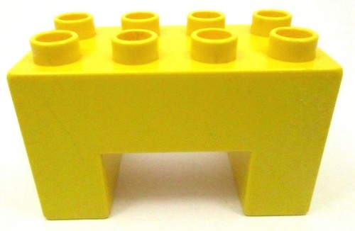 Lego duplo yellow brick 2x4x2 - lego,