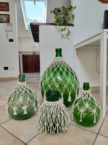 Decorazione damigiana litri - damigiana,