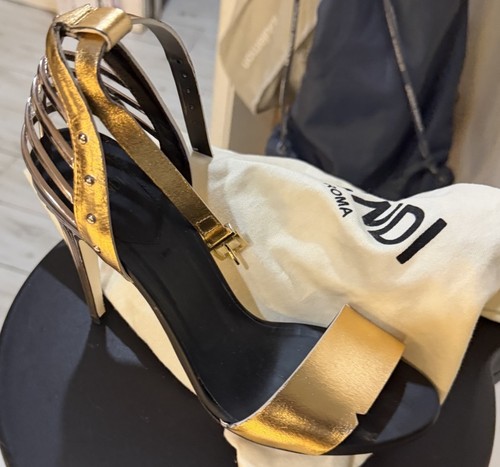 Sandalo fendi con tacco - sandalo,