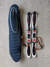 Mini sci OG Salomon Snow Blade 90 cm con attacchi e custodia borsa da trasporto