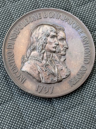 Medaglia incontro napoleone - medaglia,