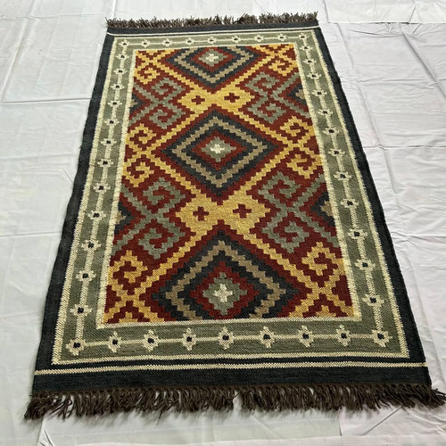 Tappeto kilim lana annodato - in,