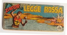 °°° ZAGOR raccoltina n 21 - La legge rossa °°° ORIGINALE