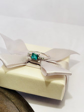 Anello In Oro Bianco 18Kt Con