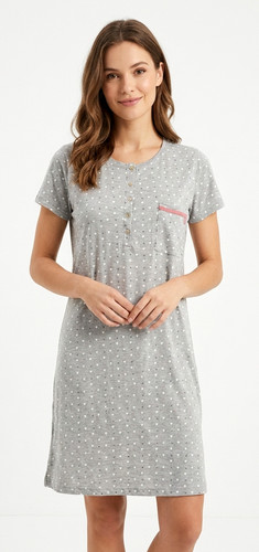 Camicia notte donna admas - camicia,