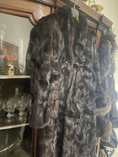 pelliccia visone marrone