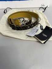 Cintura Fendi Zucca in tela e