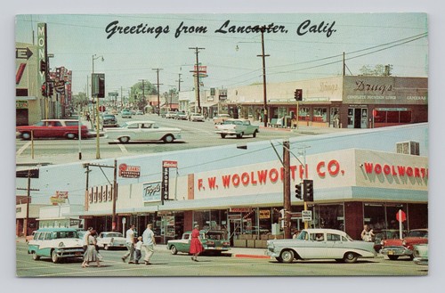 Cartolina downtown lancaster - cartolina,