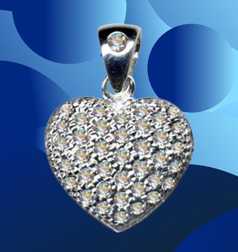 Ciondolo cuore stile - i,
