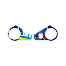 PROTEZIONE PIASTRA FORCELLA SUZUKI GSX-R/R 1000 2009–2017 P-GSXR-002 (Blue Neon)