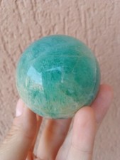 Minerali *** SFERA IN  FLUORITE VERDE SMERALDO