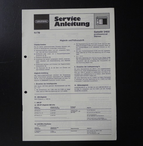Originale grundig satellite - originale,