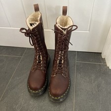 Stivali da spazzaneve Dr. Martens 1914 donna UK3 Kolbert alti invernali impermeabili