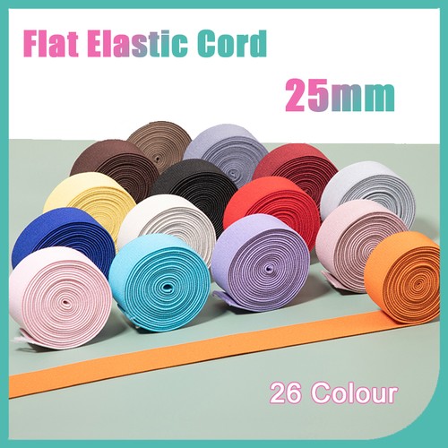 Cordoncino elastico piatto
