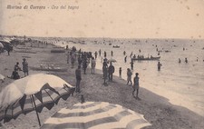 C2397-TOSCANA, MARINA DI CARRARA, ORA DEL BAGNO, ED. LIBRERIA VATTERONI, 1930