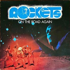 ROCKETS - ON THE ROAD AGAIN - LP ITALY 1978 + INSERT - NM/EX