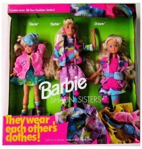 Barbie sharin sisters set - sharin,