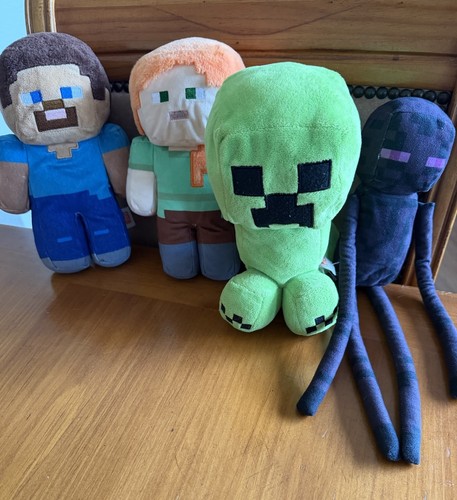 Mojang minecraft plush lot - mojang, of
