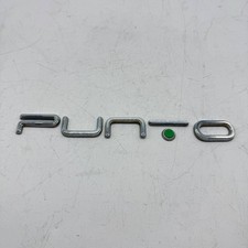 WRITTEN FIAT PUNTO LOGO EMBLEM