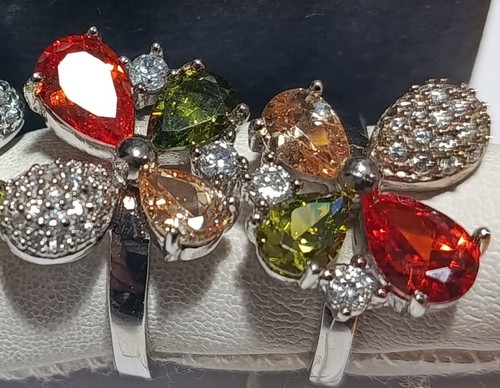 Anello argento 925 con - con, pietra