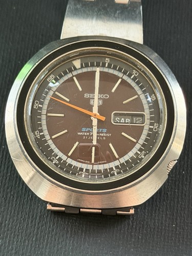 Seiko sport brown - seiko, 5
