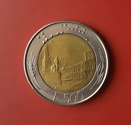 500 lire 1983 - 500,