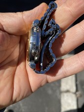 Orologio Seiko 7A38-6090 Chronograph Vintage Watch Steel &Gold Bracelet Case