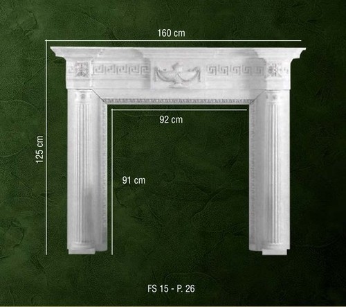 Cornice rivestimento caminetto - cornice,