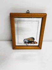 Specchio vintage con stampa di