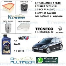 KIT TAGLIANDO FILTRI OLIO