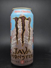 Monster Energy Java Swiss Chocolate 1 x scatola vuota SKU 1218N palla aperta in alto