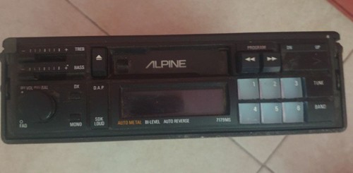 Autoradio vintage alpine 7179 - autoradio,