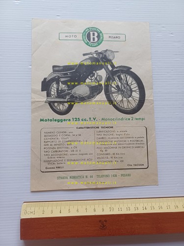Motobi 125 anni 50 - t.v.,