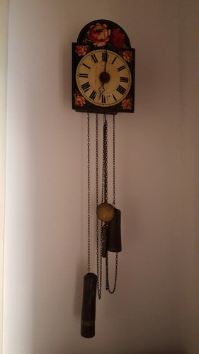 Orologio muro antico - antico, del