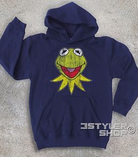 Felpa Bambino KERMIT la rana frog ANTICHIZZATO Muppet Piggy