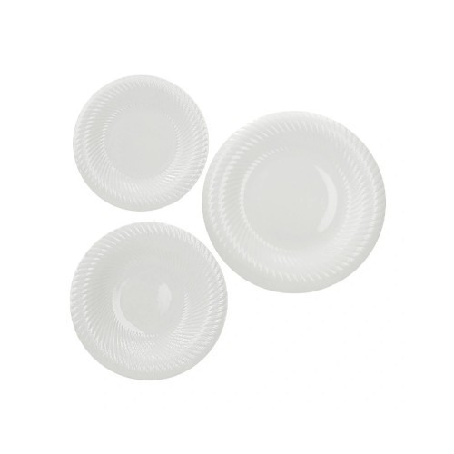 Servizio tavola optical - servizio, pz